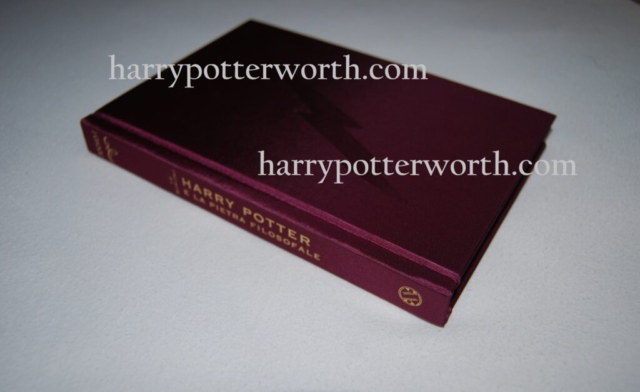 Harry Potter e La Pietra Filosofale Edizione Salani Limitata Numerata 2002 Libro Raro
