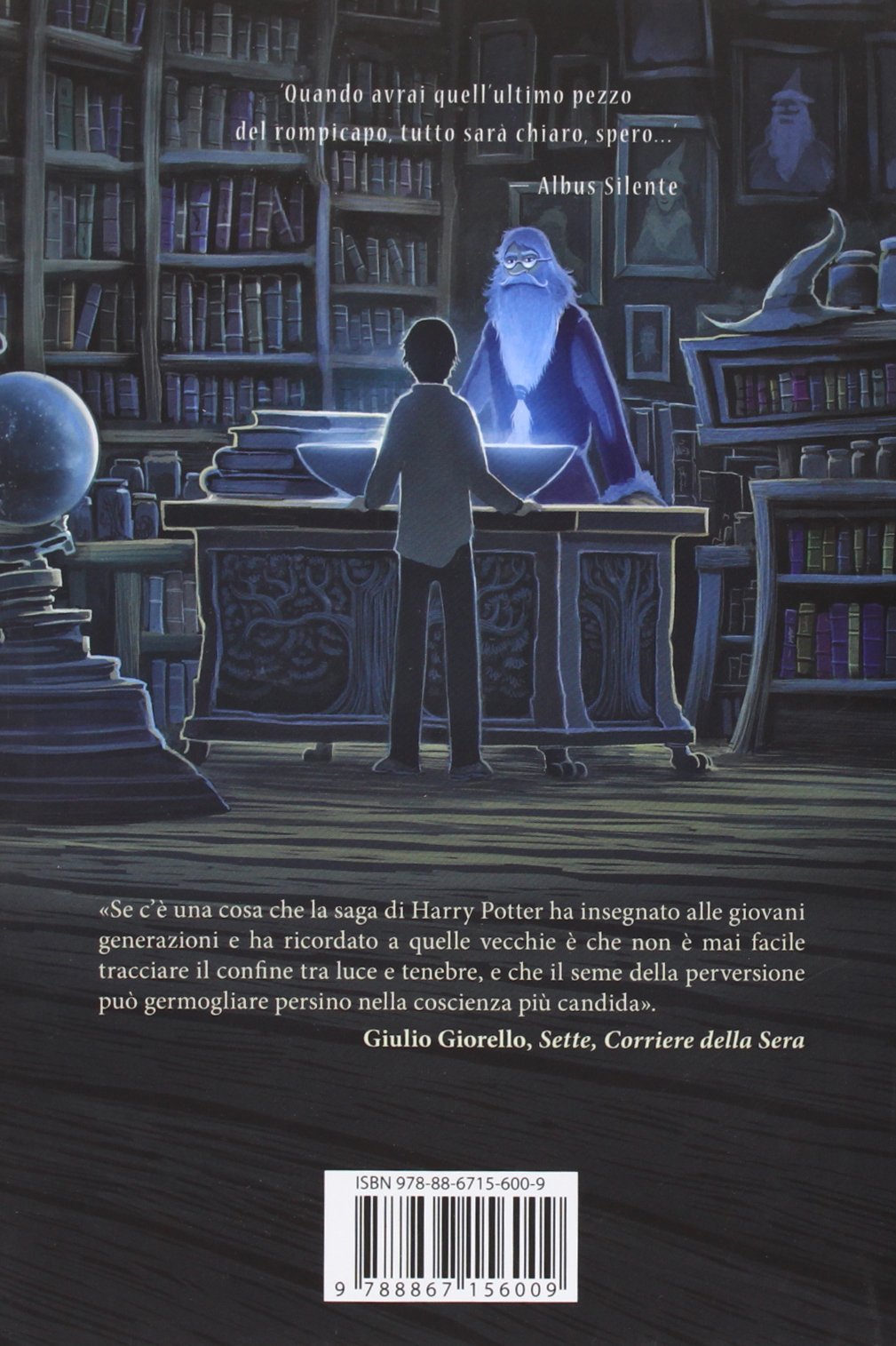 Harry Potter and the Half-Blood Prince Castle Ediotion 2013 – Back Italian Cover