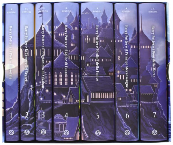Harry Potter Castle Edition 2013 15th Anniversary Italian Box Set