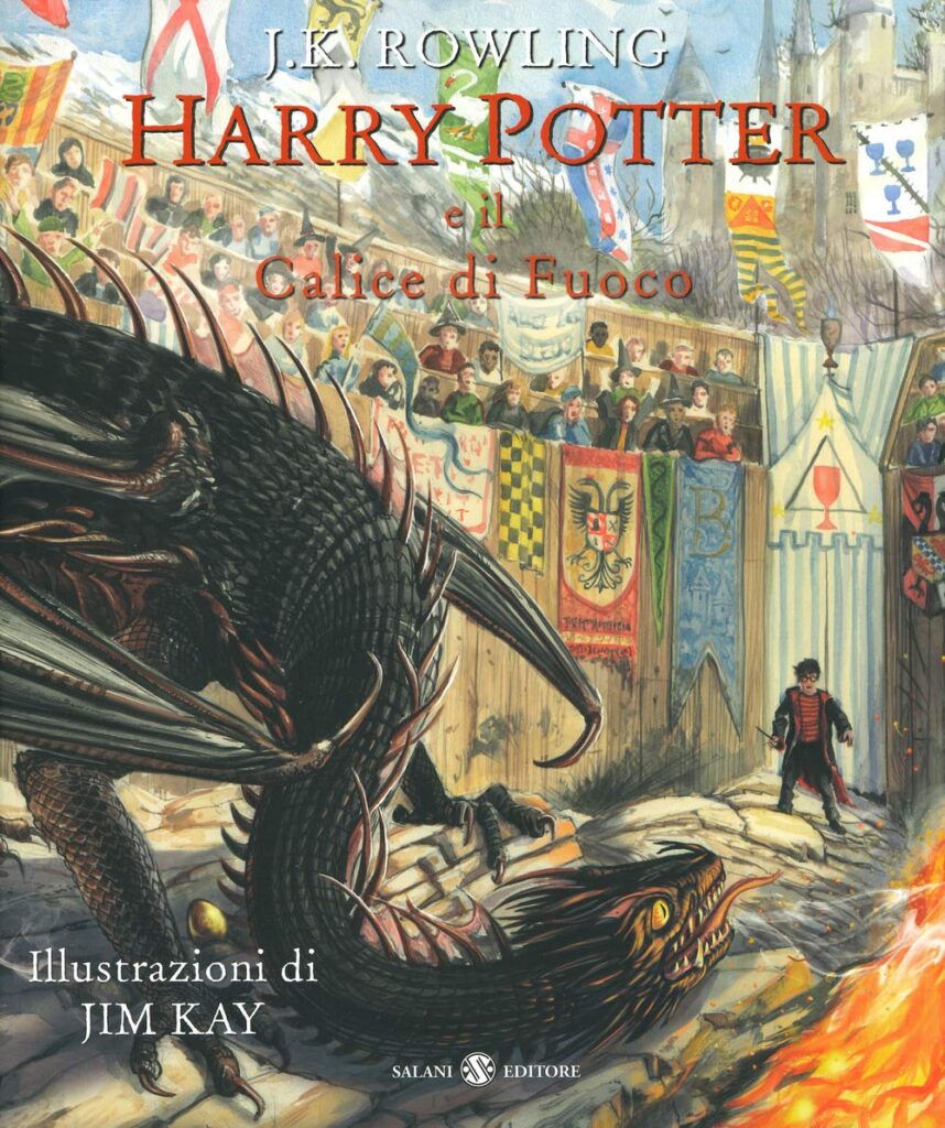Harry Potter e il calice di fuoco Edizione Illustrata Jim Kay