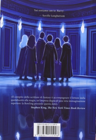 Harry Potter and the Order of the Phoenix Castle Ediotion 2013 - Back Italian Cover
