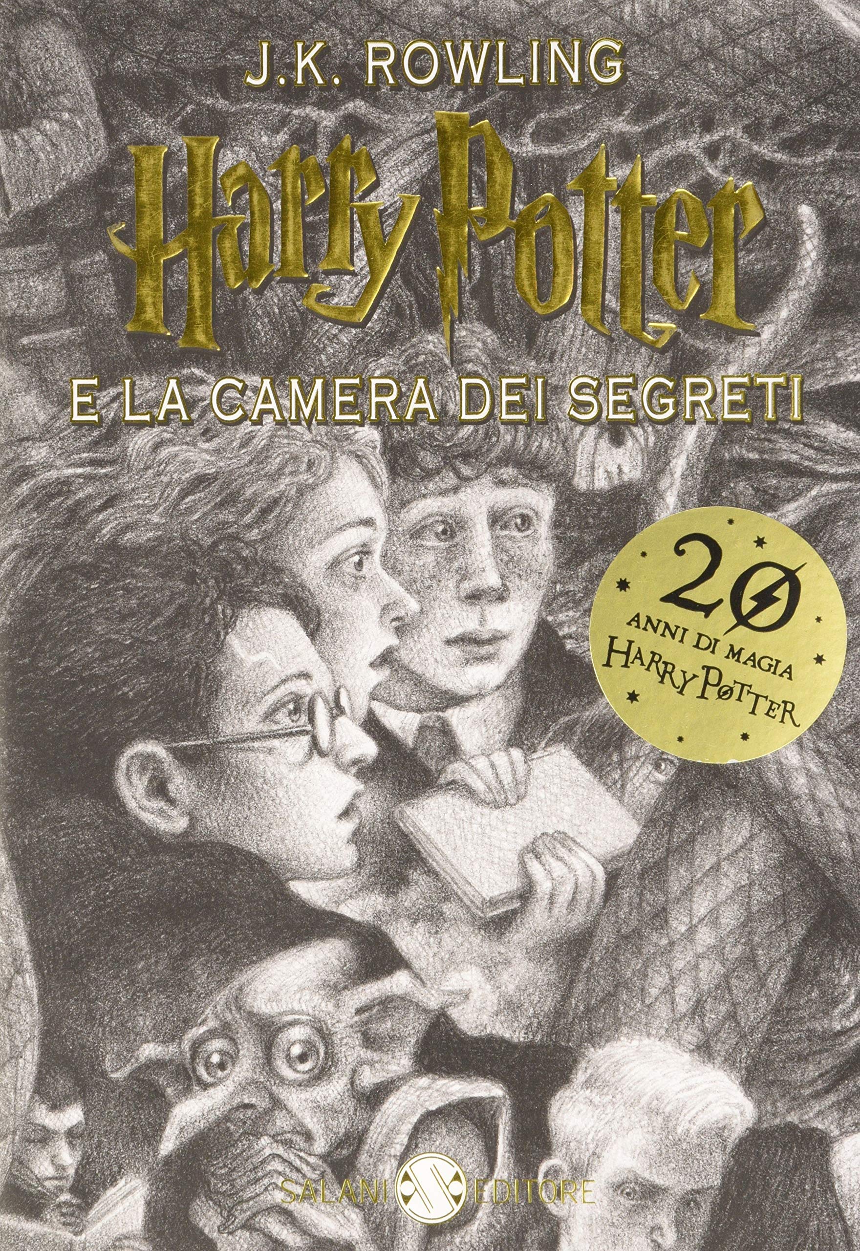 Harry Potter e la camera dei segreti 2018 Anniversaio 20 Anni di Magia Brian Selznick