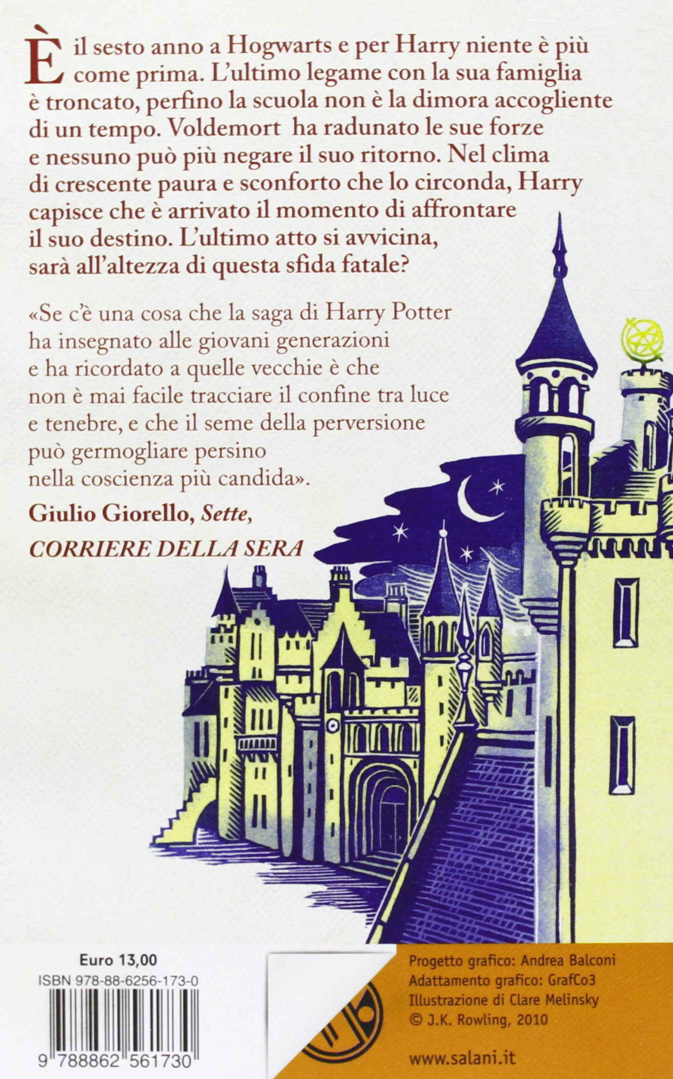 Harry Potter e il Principe Mezzosangue Retro Edizione 2011 Clare Melinsky tascabile economica