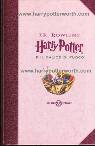 Harry Potter e il Calice di Fuoco Edizione Motto Hogwarts 2007 - Fronte
