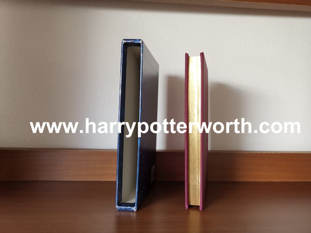Harry Potter and the Philosopher's Stone Numbered Limited Italian Edition - Golden Pages
