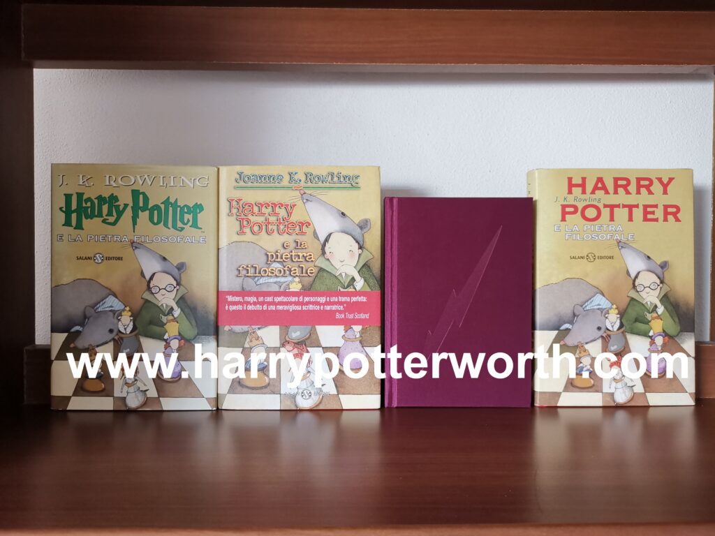 Harry Potter e la Pietra Filosofale Prima Edizione