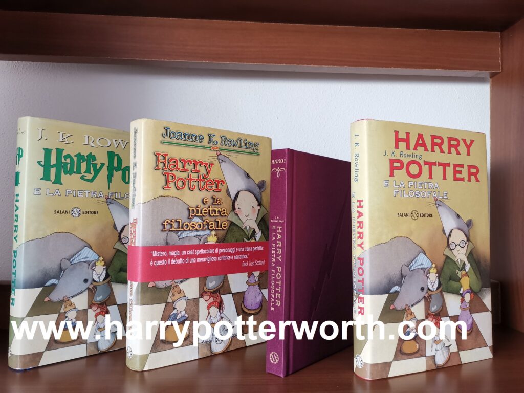 Harry Potter and the Philosopher's Stone First Italian Edition Rare