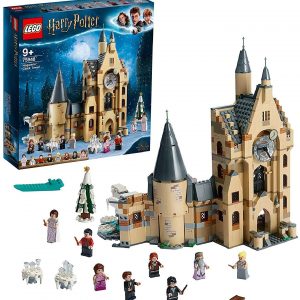 LEGO Harry Potter La Torre dell'Orologio di Hogwarts, Giocattolo Compatibile con i Playset della Sala Grande e il Platano Picchiatore, 75948