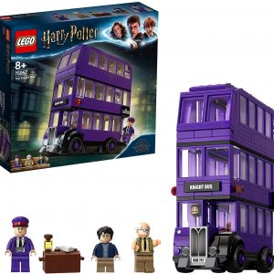 LEGO Harry Potter Nottetempo, Set da Collezione con Autobus Giocattolo a 3 Piani con Minifigure, 75957