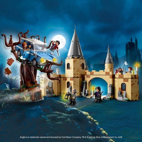 LEGO Harry Potter Il Platano Picchiatore di Hogwarts, Giocattolo e Idea Regalo per gli Amanti del Mondo della Magia, 75953