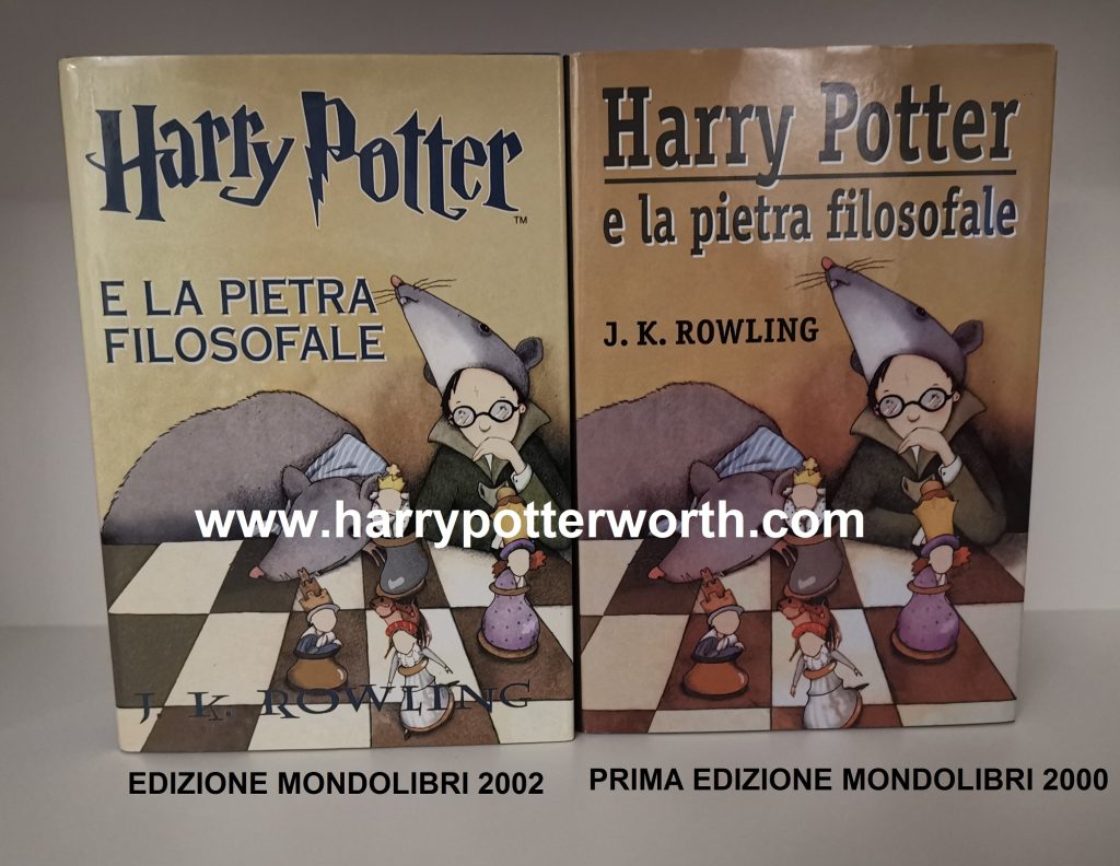 Harry Potter prima edizione Mondolibri Mondadori